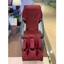 안마의자 커버 카바 코지마 바디프렌드 안마의자 가죽 벗겨짐 방지, M.레드 상반신+발커버