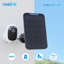 3채널블랙박스 블랙박스 4채널 사이드 바이크 홈쇼핑 헬멧 5채널 1채널 블박 무선 reolink argus 2e 태양 전지 패널 충전식 배터리 와이파이 카메라 1080p 풀 뷰, argus 2e와 태양열