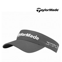 테일러메이드 STEALTH 투어 레이더 어썬틱 바이저/썬캡, 챠콜, 1개