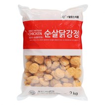 푸드품격 통통한 순살 치킨 가라아게 1kg 2kg 닭강정 팝콘치킨 홈파티 에어프라이어 요리, 순살닭강정 2kg