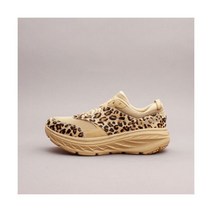 Hoka One Bondi L x Engineered Garments Sand Leopard Print New 1127736-SLPT