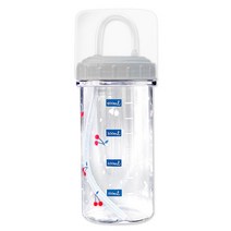 실리콘빨대물병, 체리빨대물병500ml