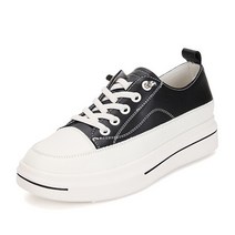 [AK PLAZA] 바바라 소가죽 캐주얼 베이직 스니커즈 BBG163BK