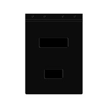 A4 PP 흑표지 (군) 가로형 1봉 ( 정리 파일철 화일