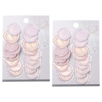 글렌첸트 실링 스티커 18개입 2set, 글렌첸트 실 스티커 2set_핑크