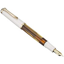 펠리컨 M200 만년필 EF 파인 골드마블 클래식 흡입형 한정판 명품 연필, 2