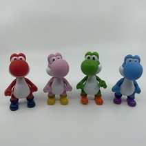 [국내배송] 슈퍼마리오 요시 피규어 12cm (4color) supermario yoshi, PINK