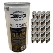 그린비아 마일드케어 검은참깨 200ml 60캔, 1묶음