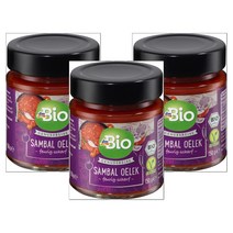 디엠바이오 삼발 올렉 소스 시즈닝 페이스트 150g 3팩 Sambal Oelek, 1개