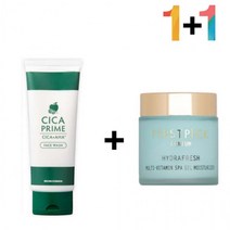 시카 클렌징 폼 살리실산 사춘기 약산성 CICA 60대, 시카프라임폼 1개_럭센스멀티밤 1개