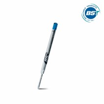 BST-BSTJ800B-10 교체용 볼펜심 10개입 파랑 식품 금속검출 볼펜 금속선별