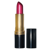 Revlon 레브론 슈퍼 러스트러스 립스틱 하이 임팩트 립컬러 모이스처라이징 크리미 포뮬러 비타민 E 아보카도 오일이 된 핑크 펄 푸시아 퓨전 657, 1 Count (Pack of 1)
