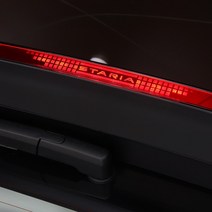 람앤클 스타리아 리어 보조 브레이크 램프 마스크 면발광 픽셀 디자인 아크릴 몰딩 튜닝 용품, 스타리아 브레이크마스크-실버