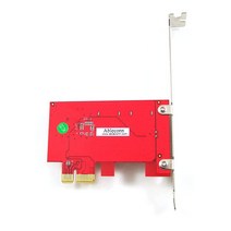 Ableconn PEX-SA160 PCIe x1 SATA III 6Gbps AHCI 2포트 로우 프로파일 어댑터 카드 (ASMedia ASM1061 컨트롤러) - to 컨버터 비