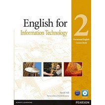 English for Information Technology 2 Course Book Vocational English Series With CDROM, Pearson