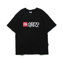 남자 여자 쿨 면 봄 반팔티 티셔츠 앱놀머씽 SC23 T-SHIRT (BLACK)