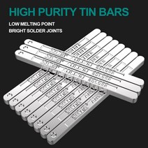 45%/63%/99.3% 500g 고순도 주석 납땜로드 순수 막대 납땜 산화 방지제 용접 와이어 도구 저 융점, 01 Sn45(500g)