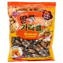 늘푸른 땅콩카라멜 700g 캬라멜 땅콩엿 간식 대용량