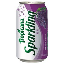 상세설명참조 롯데칠성음료 트로피카나 스파클링 포도 355ml x 24개, 단품, 단품