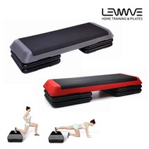 [홈트]런웨이브 와이드 스텝박스/요가학원 체육관 헬스 홈짐, LW110-블랙그레이
