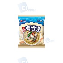 맑은짬뽕 사천백짬뽕 4봉+4봉=8봉 굴 부추로 시원하고 칼칼한 건면 짬뽕 하얀 짬뽕 농심(멀티2개)