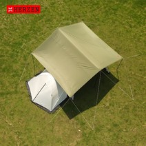 [에르젠]엘타프(300D) 프리미엄-스킨셋 (올리브그린/베이지탄/블랙/웜그레이), 올리브그린-스킨셋(폴대미포함)