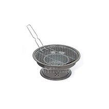 원형 캠핑 그릴(32cm)-야외용 숯불 직화 미니화로