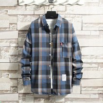 긴팔 정장셔츠 봄 여름 와이셔츠 트렌드 멋진 캐쥬얼 소매 청년 비지니스 직업 신랑들러리 4955008672