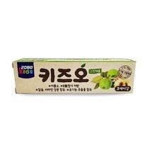 2080 키즈오 어린이 치약 그린애플향, 100g, 5개