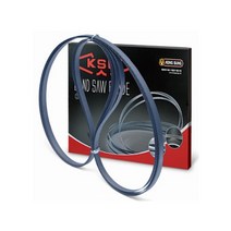 공성 밴드쏘 톱날 1638x13x18P 스텐용 독일산 6인치 띠톱날 원형톱날 5개묶음, 5개