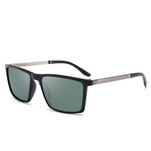 디자인 선글라스 패션 소품 남녀 공용 SIMPRECT 남성용 직사각형 편광 Luxury Brand Designer Square Sun Glasses 빈티지 레트로 zonnebril