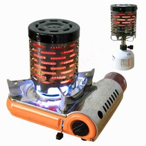 레오파트 부탄가스난로 이소히터 캠핑 낚시 미니 가스히터