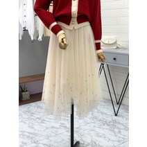 애티쉬 플라워 포인트 샤스커트 BSK1R145