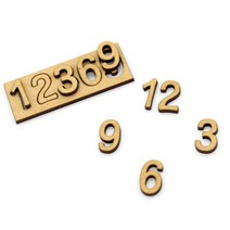 시계숫자 12369 2cm 10세트 D-02-015