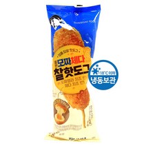 푸드올마켓_ 올반 모짜체다 찰 핫도그 80g /냉동