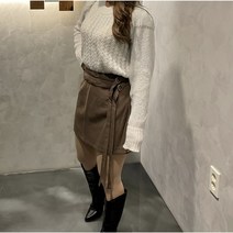 [키작녀/하비 추천] 조이비 더블 벨트 미니 스커트