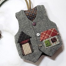 조끼키홀더 만들기 키트 (동영상) 빨간바늘퀼트 만들기 재료 키트 KIT