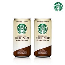 스타벅스 더블샷 에스프레소&크림 커피, 30개, 200ML