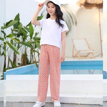 모녀커플룩 아기랑 엄마아기 아이와 엄마랑딸 커플룩 여아용 자전거 옷 2 ~ 8 세 아동용 바지 12 의류