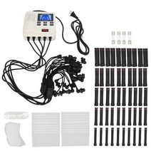 셋팅펌기계 열펌 디지털펌 기계 셀프 파마 휴대용 펌기, 세트