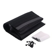 방충망1 set 여름 안티 모기 곤충 파리 버그 커튼 그물 자동 ​​폐쇄 도어 스크린, 검은 색, 90x210cm