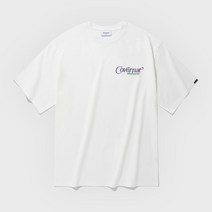 커버낫 스몰 애슬레틱 로고 티셔츠 화이트 11203526