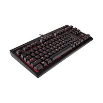 커세어 K63 소형 기계식 게임용 레드 LED 저소음 키보드 Corsair, Keyboard, Red