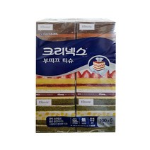 크리넥스 부띠끄 100매 6개입x1팩 /미니각티슈
