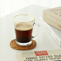 프롬비아이 브릴란떼 골드링 유리잔, GOLD 드림캐쳐 온더락