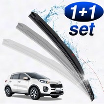 PGM1*^몰올뉴스포티지 와이퍼 650mm400mm 세트 간편 자동차 차량유리 용품 하이브리드 고급 교체용 앞유리 스포일러^*1췤pgm