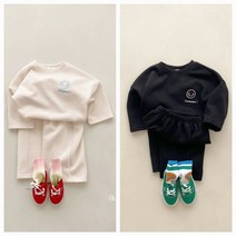 봄신상 아동 키즈 유아 베이비 남아 여아 맨투맨 티셔츠 와이드 바지 상하세트 엄마랑 아이랑 커플옷 어린이집 등원룩 스쿨룩 남매룩 형제룩 자매룩 쌍둥이룩 커플룩 상하복 세트