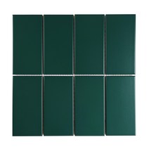 이레타일 베란다 바닥 벽 현관 욕실 주방 모자이크타일 무광 타일 줄눈 G68-GREEN