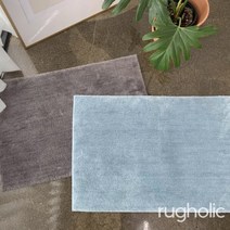 [러그홀릭] 코코솔리드 쟈가드 매트, 블루