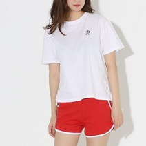 바보사랑 여성 봄 여름 14컬러 배색랍빠 3부 반바지 팬츠.디작소